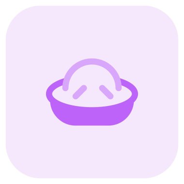 Pastel de nata tatlı hafif vektör çizimi