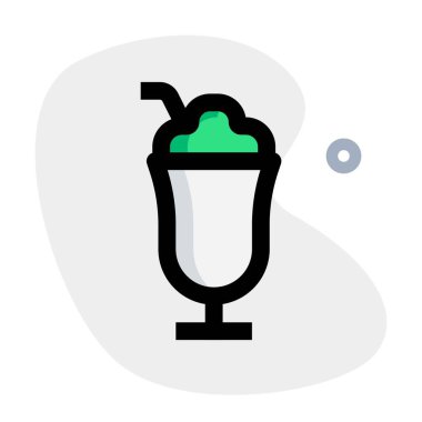 Sulu granita çizgi vektör simgesi