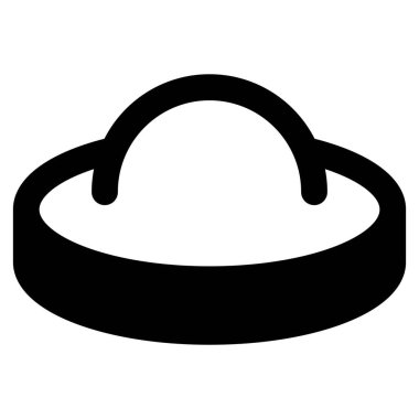 Madeleines tatlı taslak ikonu seti