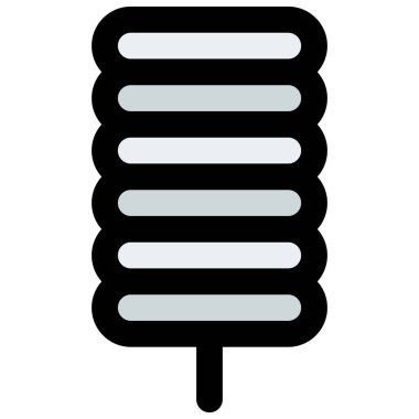 Lezzetli tteok ışık vektör çizimi