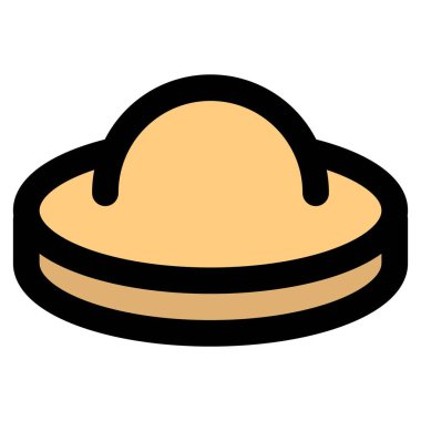 Madeleines tatlı taslak ikonu seti