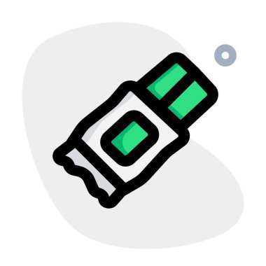 Tatlı çubuğu dış hat ikon vektörü