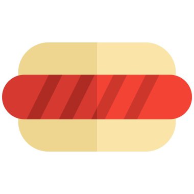 Atıştırmalık olarak servis edilen ızgara sosisli..