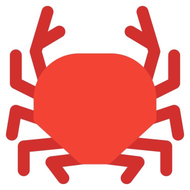 Lezzetli kızarmış yengeç pençesi.