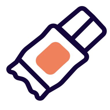 Tatlı çubuğu dış hat ikon vektörü