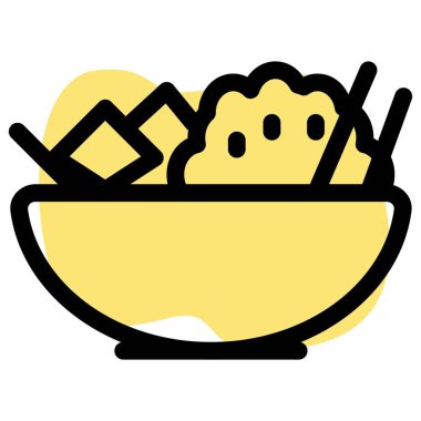 Peru usulü kızartma kasesi.