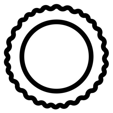 Yumurta turtası ışık vektör simgesi