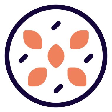 Kheer tatlı sırası simgesi seti