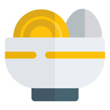 Yumurtalı taze ramen.