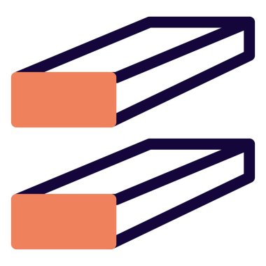 Okoshi tatlı taslak simgesi seti