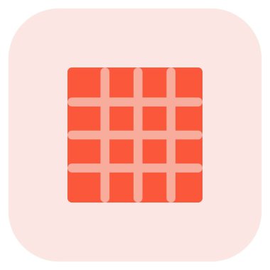 Graufe tatlı taslak simgesi seti