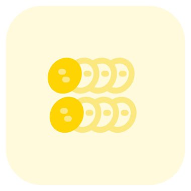 Poffertjes krep hafif vektör çizimi