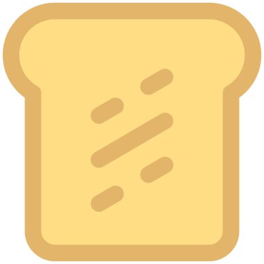 Kızarmış ekmek dilimi.