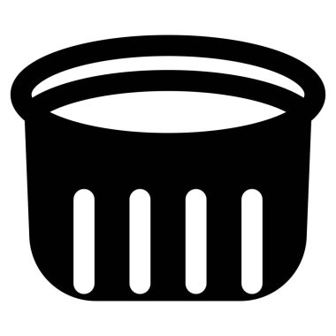 Çikolatalı sufle hafif vektör simgesi