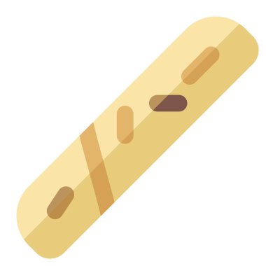 Nougat tatlı sırası simgesi seti