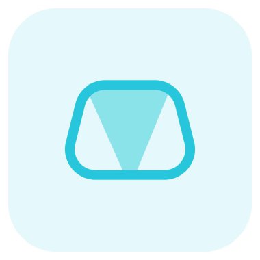 Lezzetli smakager ana hatlı vektör çizimi