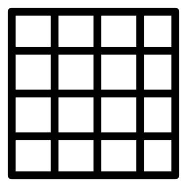 Graufe tatlı taslak simgesi seti