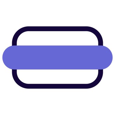 Dilimlenmiş ekmeğin içinde haşlanmış sosis..