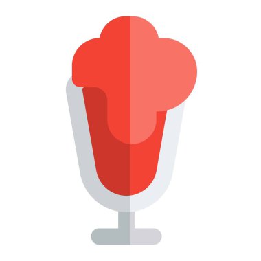 Granita dondurma ışık ikonu seti