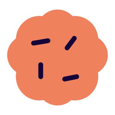 Çıtır çıtır smakager çizgi vektör çizimi