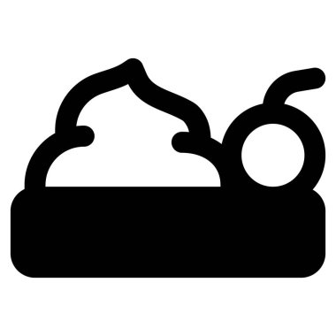 Graufe tatlı sırası simgesi seti