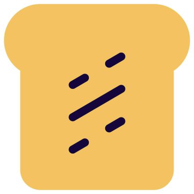 Kızarmış ekmek dilimi.