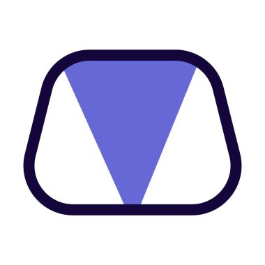 Lezzetli smakager ana hatlı vektör çizimi