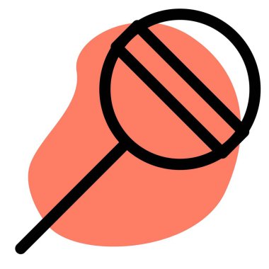 Lolipop şeker çizgisi simgesi seti