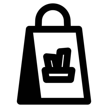 Bir çanta dolusu patates kızartması.