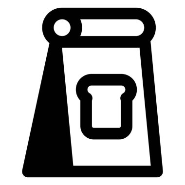 Kapalı pakette kızarmış ekmek..