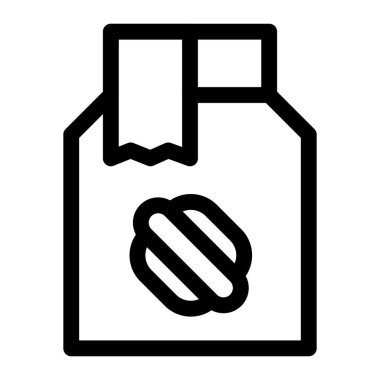 İştah açıcı sosisli foku paketlendi.