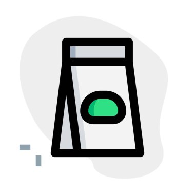 Paket paket lezzetli pirinç kekleri.