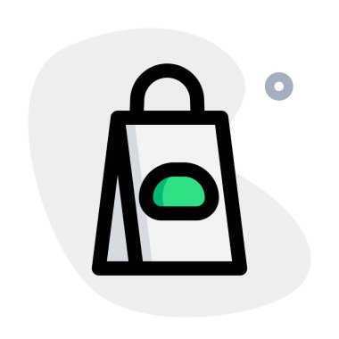 Mochi taşıyan el bilgisayarı.