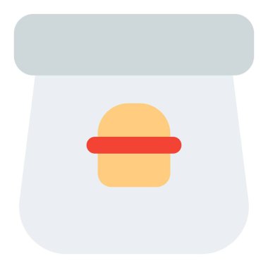 Sebze burger hazır..