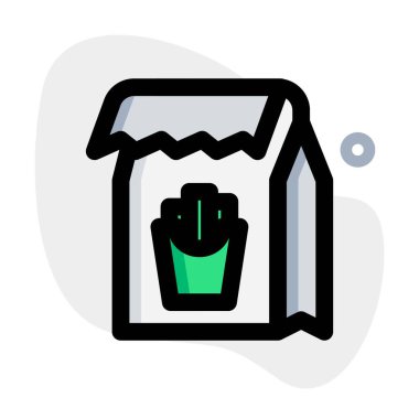 Patates kızartması hazır.