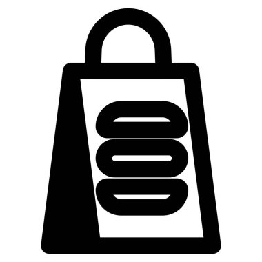 Paket servis için doldurulmuş hamburger..