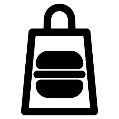 Paket içinde paket burger.