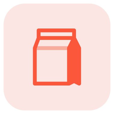 Kese kağıdına doldurulmuş lezzetli fast food..