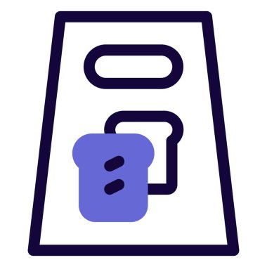 Bir paket paket paket paket hazır ekmek..