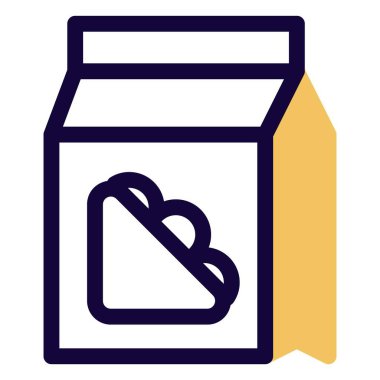 Pakette lezzetli sandviçler var.