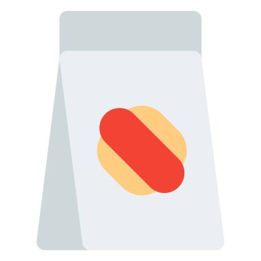 Mühürlü lezzetli sosisli sandviç.