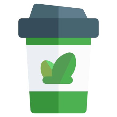 Sıcak çay tek kullanımlık bardakta servis edilir.