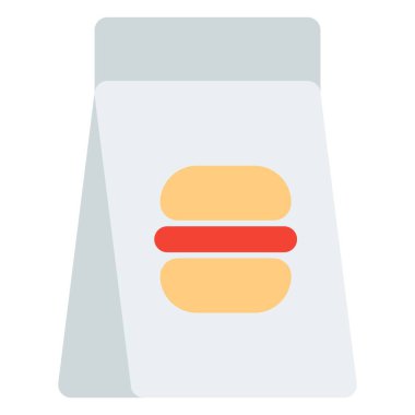 Izgara burger, el sanatları kutusunda..