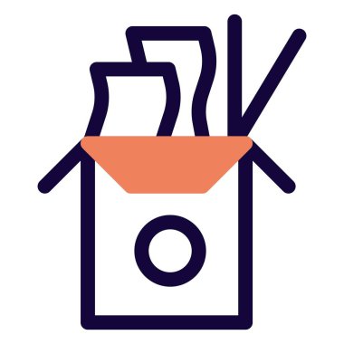 Yapraklı bir kutu pirinç..