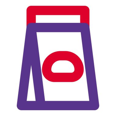 Paket paket lezzetli pirinç kekleri.