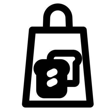 El bilgisayarındaki taze ekmek..