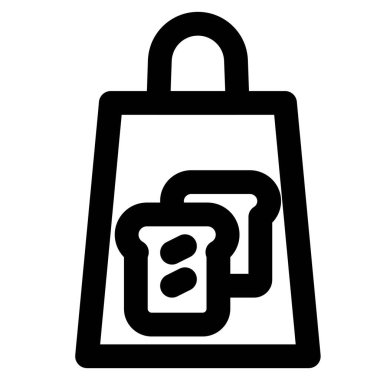 El bilgisayarındaki taze ekmek..