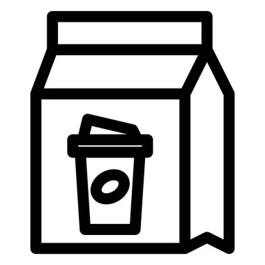 Bardak tek kullanımlık pakette..