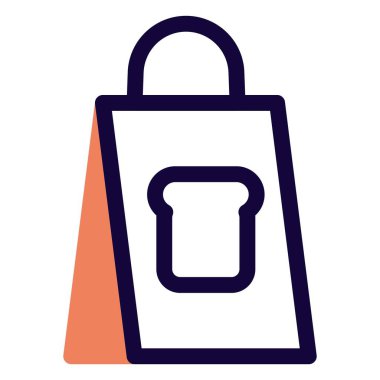 El bilgisayarı bir torba taze ekmek..