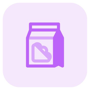 Pakette lezzetli sandviçler var.